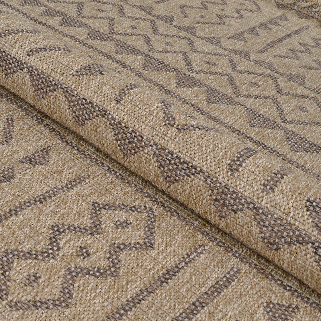 Couristan Naturalistic Moroccan Indoor/ Outdoor Area Rug, Natural-Brown, 2'7" x 9'10" Runner