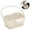 White, variant on Foldable Hanging Sink Drain Basket, Stretchable Kitchen Colander Strainer for Fruits Vegetables Utensils, Space-Saving Faucet Storage Rack