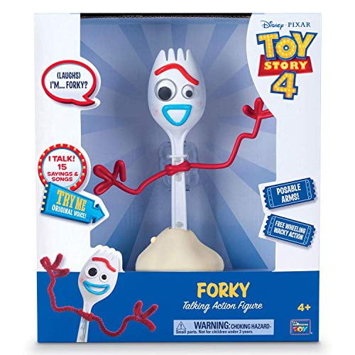 Toy Story 4 Disney Pixar Forky Free Wheeling Talking Action Figure Limited Edition Walmart Com Walmart Com
