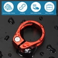thumbnail image 4 of Uxcell 31.8mm Cycles Bike Seat post Clamp, 2Pcs Aluminum Alloy Seat Tube Clip Bike Quick Release Clamp Black, 4 of 7