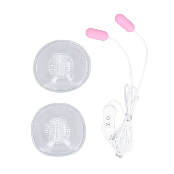 Máquina De Masaje Con Ventosas Para El Pecho, Masajeador Eléctrico Con Ventosas Para El Pecho, Enchufe USB, Mejora La Circulación Para Uso Doméstico