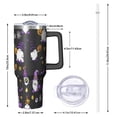 thumbnail image 2 of Halloween Gnomes and Pumpkins Tumbler with Handle and Lid,40oz Double Wall Vacuum Insulated Tumbler,Cups Gift for Women and Men, 2 of 7