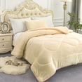 thumbnail image 2 of 2 Piece Sherpa Fleece Bed Blanket Twin,Thick Warm Baby Borrego Blanket With Pillow Case, 2 of 5
