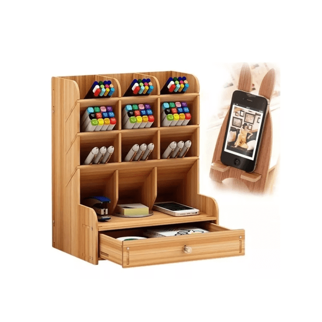 Organizador De escritorio Paper Link Doble Cajón