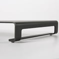 thumbnail image 5 of M&T Displays Universal Monitor Stand 31 lbs Safe Carrying Capacity, Aluminum Metal Shelf Organizer for Office Desk Accessories & TV Stands (Black) (2 Pack), 5 of 7