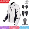 thumbnail image 1 of LS2-Conjunto de ropa para montar en moto para hombre, chaqueta cálida a prueba de viento, anticaída, Motocross, Nivel CE, Original, 1 of 5