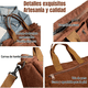 thumbnail image 5 of Bolso Tote Bag de Pana 14 Pulgadas Unisex Belug, Beige, 5 of 5