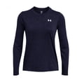 thumbnail image 1 of Camisa Under Armour Tech Twist de manga larga con cuello redondo para mujer, 1 of 2