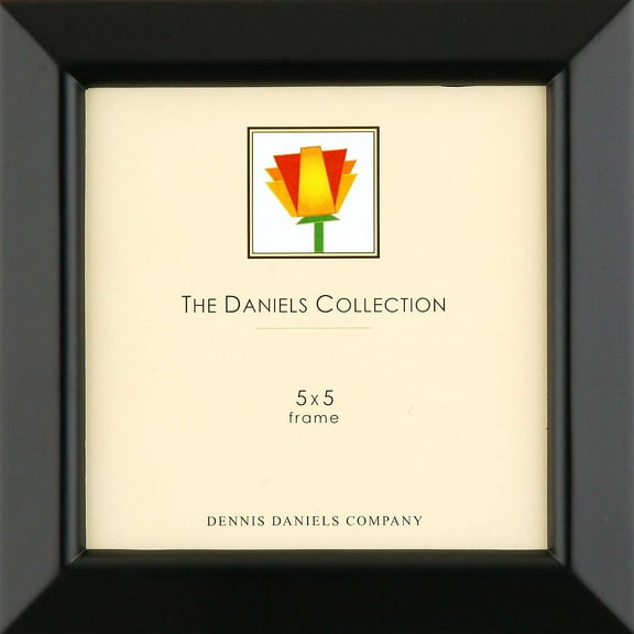 DIAMOND POINT bevel classic in ebony black by Dennis Daniels - 5x5