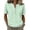 8# Mint Green, variant on Womens Summer Tops Spring Short Sleeve V Neck True Classic T Shirt Casual Cute Fashion Beach Vacation Clothes 2026 Saffron S
