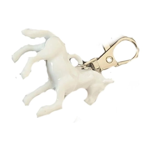 Osdhezcn Miniature Horse Figure Keychain Acrylic Pendant For Daily Carry Decoration