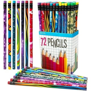30 Pieces Rainbow Colored Pencils for Kids, 4 in 1 Color Pencils, Rainbow Pencil for Kids, Multi Colored Pencil, Fun Pencils 30