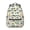 Tractor and Trailers-1, variant on Tractor and Trailers Cream Pattern Backpack for School, Cute School Bag with Adjustable Shoulder Straps and Padded Back, 15.3"x11"x7.1"