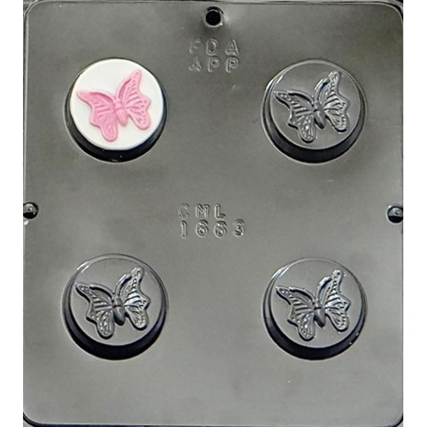 1663 Butterfly Oreo Cookie Chocolate Candy Mold