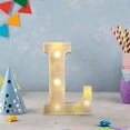 thumbnail image 5 of Light Up Letters, Led Letter Lights 26 Alphabet and 10 Number, Decorative Lighted Letter and Number, Battery Powered Led Marquee Letters for Party, Bar, Night Light, Home Decor, 5 of 6