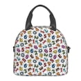 thumbnail image 2 of Goofa Colorful Numbers Pattern Lunch Bag ,Insulated Lunch Box, Small Leakproof Cooler Food Lunch Containers Reusable High Capacity Lunch Tote Bags, 2 of 8