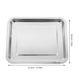 thumbnail image 2 of OULII Stainless Steel Toaster Oven Baking Sheet for Steaming Picnics 1Pcs, 2 of 7