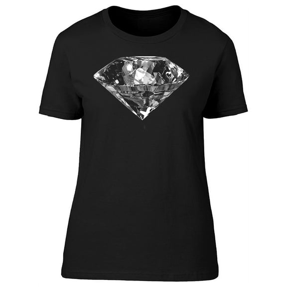 Realistic Diamond Drawing Tee Women's -Image by Shutterstock