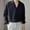 Black, variant on Sentmoon Mens Tops Lapel Regular Fit T Shirts for Man Athletic Solid Color Long Sleeve Clothes Men for Weekend Coffee Runs and Casual M-2XL