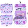 thumbnail image 3 of Neceser colgante Vipdeal Kids para niñas, impermeable, color morado, 3 of 7
