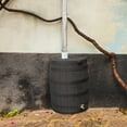 thumbnail image 5 of Good Ideas Rain Wizard 50 Gallon Plastic Rain Barrel Water Collector, Black, 5 of 11