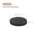 thumbnail image 2 of Deslizadores para muebles, almohadillas de fieltro autoadhesivas redondas, protectores de suelo para patas de muebles de madera dura 1.5" 36 piezas, 2 of 5