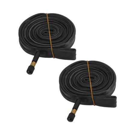 2 Pack 700x23C Inner Tube 48mm Schrader Valve Butyl Rubber Tube With 2 Tire Levers,700x23c Inner Tube,Schrader Valve 700x23C Inner Tube