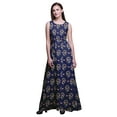 thumbnail image 1 of Bimba Robe de Soirée Sans Manches à Col Rond Imprimé Floral pour Femmes - Petite, 1 of 5