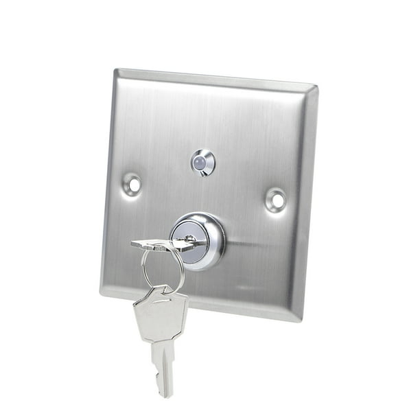 Key Switch On Off Exit Switches Emergency Door Release SPST for Access