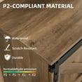 thumbnail image 5 of HSUNNS Fireplace TV Stand for Television up to 65 Inch with Storage and Farmhouse Sliding Barn Doors, TV Console with 23'' Electric Fireplace, Entertainment Center with Cabinet and Shelves, Brown, 5 of 12