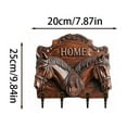 thumbnail image 3 of ERK 1Pcs Wooden Key Pendants For Flat Wall, 3 of 5