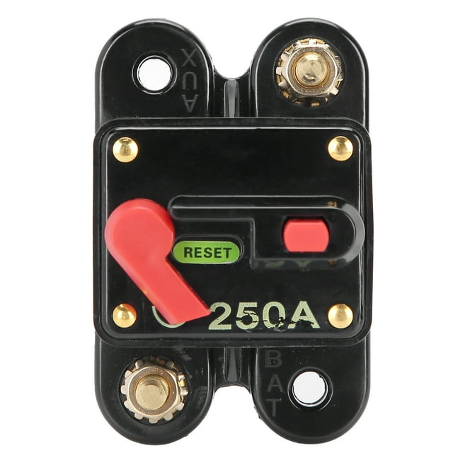 FLAMEEN Disjoncteur Électrique, 1224V DC avec Réinitialisation Manul pour Système Audio de Voiture pour Camion pour Bateau pour Marine