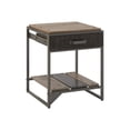 thumbnail image 4 of Bush Furniture Refinery - table d'Appoint - Bois Gris Rustique, Carbonisé, 4 of 9