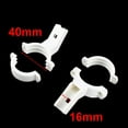 thumbnail image 2 of Plastic Single Dish LNB Bracket Holder Mount 40mm Dia White 3 Pcs for Ku Band, 2 of 3