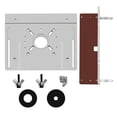 thumbnail image 2 of Router Table Insert Plate Premium Alloy Material for Woodworking Benches, 2 of 7