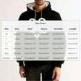thumbnail image 3 of BEFOKA Long Sleeve Men Hoodie Shirts Crew Neck Sweatshirt For Mens Love Heart Printed Valentine'S Day For Men Drawtring Tops For Men Business Casual Graphic Lightweight Loos Fits Black, 3 of 5
