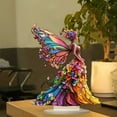 thumbnail image 2 of Butterfly Fairys Statue Figurines Sculpture Home Decors Tabletop Centerpieces Collectible Decorative Figurines, 2 of 9