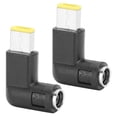 thumbnail image 2 of Conector 2 Piezas Adaptador De Corriente Conector Codo DC7.9 X 5.5 Mm Enchufe Cuadrado Accesorio De PC Negro Para ThinkPad, 2 of 7