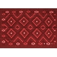 thumbnail image 1 of Ahgly Company Indoor Rectangle Southwestern Red Country Area Rugs, 7' x 10', 1 of 4