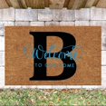 thumbnail image 2 of Carpet,Polyester Carpet,Decorative Door Mat Bathroom Welcome Mat Door Mat Floor Mat,26 Letters Fun Welcome Carpet 1Pc B, 2 of 5