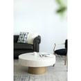 thumbnail image 2 of A&B Home  Capella Capiz Coffee Table - Cream/Gold, 2 of 7