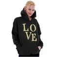 thumbnail image 4 of Love Romantic Valentines Day Hoodie Sweatshirt Women Brisco Brands S, 4 of 6