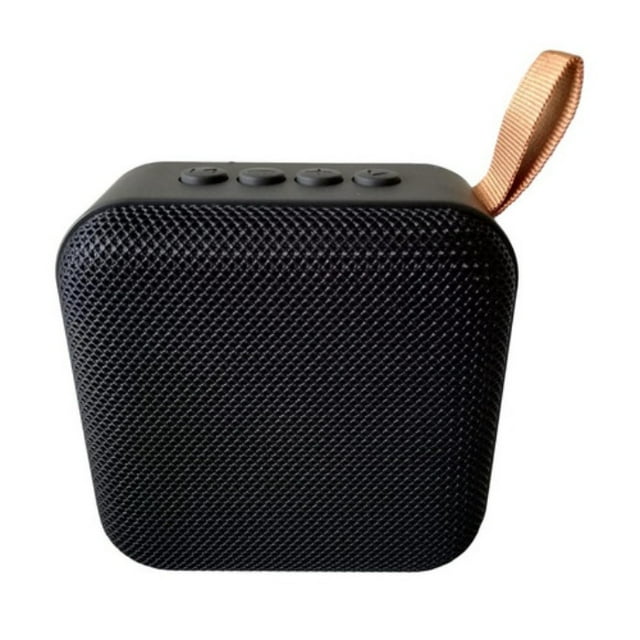 MINI BOCINA PORTATIL SQUARE T5 NEGRO BLUETOOTH RADIO.