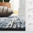 thumbnail image 5 of Safavieh Mila Mellony Distressed Polyester Area Rug, Dark Blue/Black, 5'3" x 7'6", 5 of 11