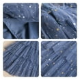 thumbnail image 4 of YWDJ Flower Girl Dress Toddler Spring And Summer New Girls Dress Star Sequin Mesh Princess Dress Childrens Sleeveless Dress Blue 6Y, 4 of 4