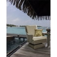 thumbnail image 4 of Padma’s Plantation Aluminum Swivel Chair, Kubu Gray, 4 of 9