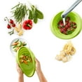 thumbnail image 3 of Lekue Collapsible Colander, Green, 3 of 4