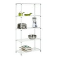 HoneyCanDo 5Tier HeavyDuty Adjustable Shelving Unit With 350lb