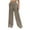 Coffee, variant on qolati Women’s Pants Summer Beach Wide Leg Trousers Drawstring High Waisted Palazzo Pants Flowy Tall Long Lounge Pant with Pockets