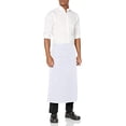 thumbnail image 2 of Uncommon Threads 3052-2500 Bistro Apron One Pocket in White, 2 of 4